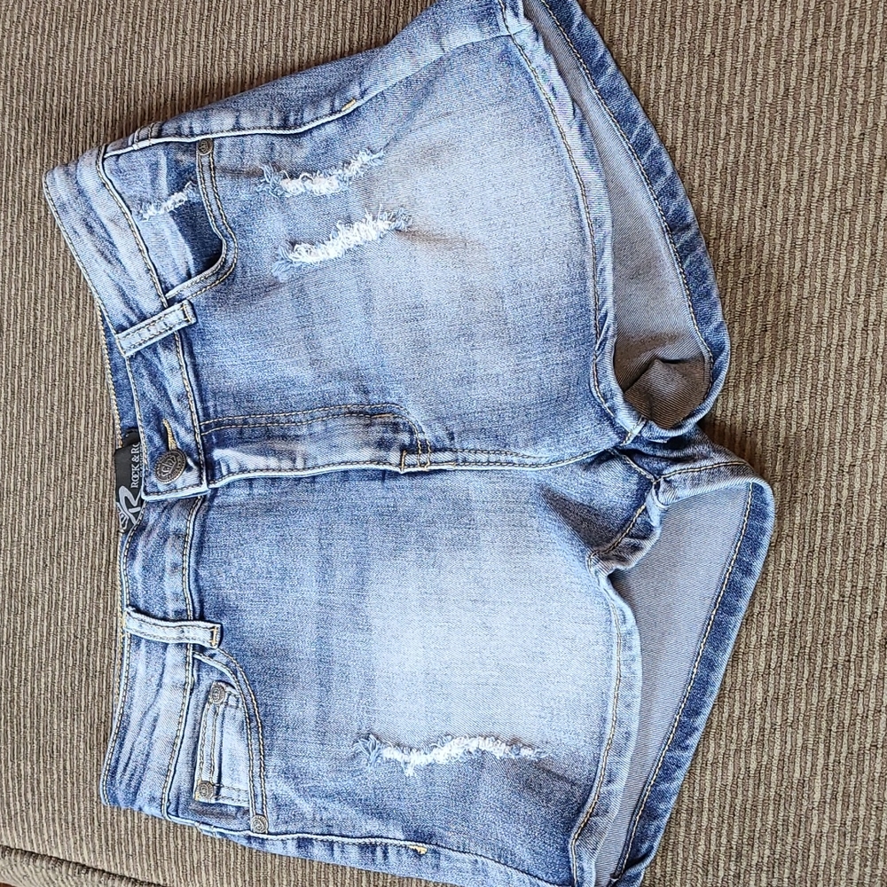 Rock & Royal Distressed Shorts